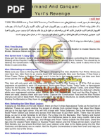 Red Alert 2: Yuri's Revenge Cheat Codes | PDF | Warfare | Military