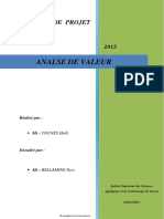 Analse de Valeur PDF