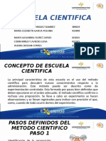 Escuela científica método