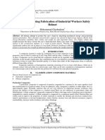 Polypropylene Using Fabrication of Industrial Workers Safety Helmet