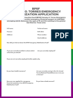 BPSF Jeremy O. Torres Emergency Stabilization Application