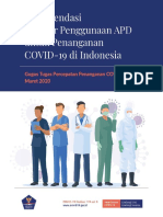 Rekomendasi Standar Penggunaan APD_Update 4 April