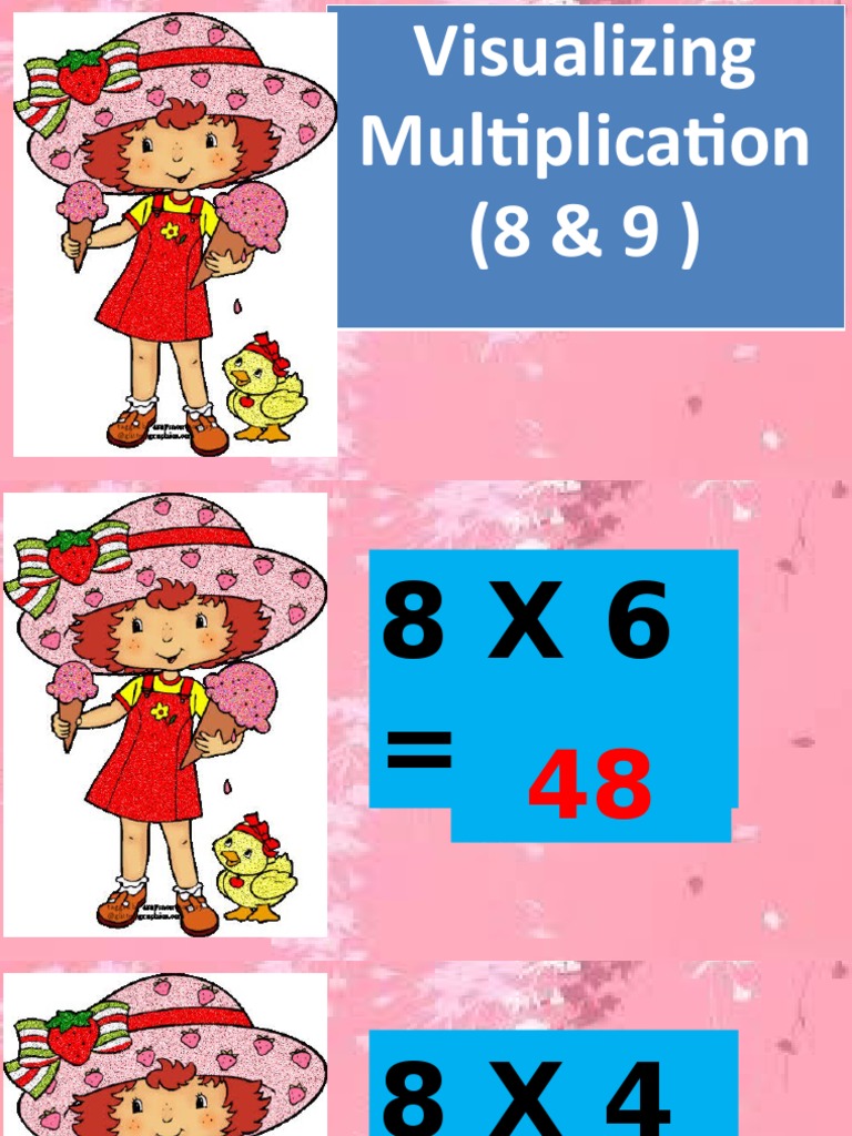 Grade 4 Multiplication Visualization | PDF | Conceptual Model ...