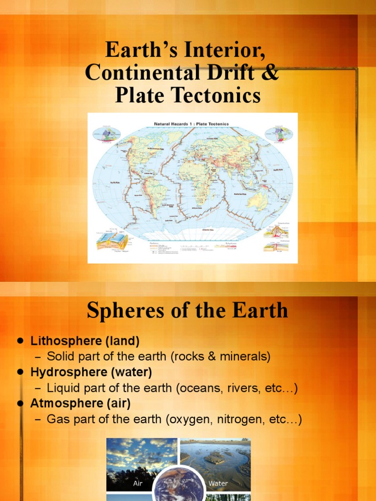 Continental Drift and Plate Tectonics | PDF | Plate Tectonics | Volcano