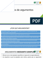 Tipos de Argumentos