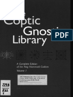 Robinson - The Coptic Gnostic Library - A Complete Edition of The Nag Hammadi Codices PDF