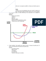 Análisis y Rendimiento de Los Costos