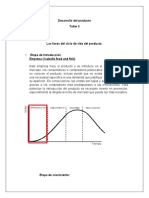 Las Fases Del Ciclo de Vida Del Producto