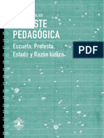 García Olivo, Pedro - La peste pedagógica. Escuela, Protesta, Estado y Razón Lúdica. [Ed. Mar y Tierra. Chile. 2019]
