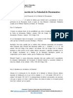 Fases en La Promoción de La Falsedad de Documentos