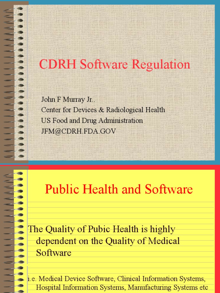 FDA Software Development PDF Medical Device Quality Management System