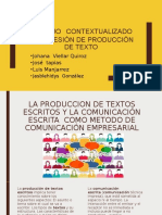 Trabajo Contextualizado Compresión de Producción de Texto