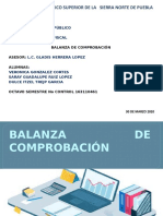 Balanza de Comprobación