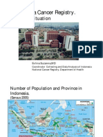 Indonesia Cancer Registry, Current Situation