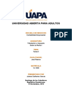 TAREA II Tributario e Impuesto Sobre La Renta