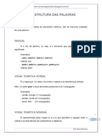 Estrutura Das Palavras PDF