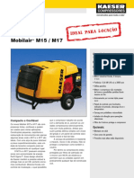 Compressores Portáteis Mobilair M15-17 Kaeser