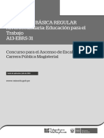 EXAMEN DE ASCENSO DE ESCALA EN LA CARRERA PUBLICA MAGISTERIAL