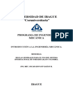 Reglas Generales para El Uso Del Sistema Internacional