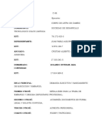 Demanda Cobro de Letra de Cambio PDF