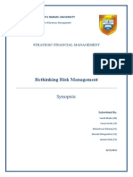 Rethinking Risk Management: Synopsis