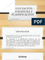 Negociación-Estrategia y Planificación