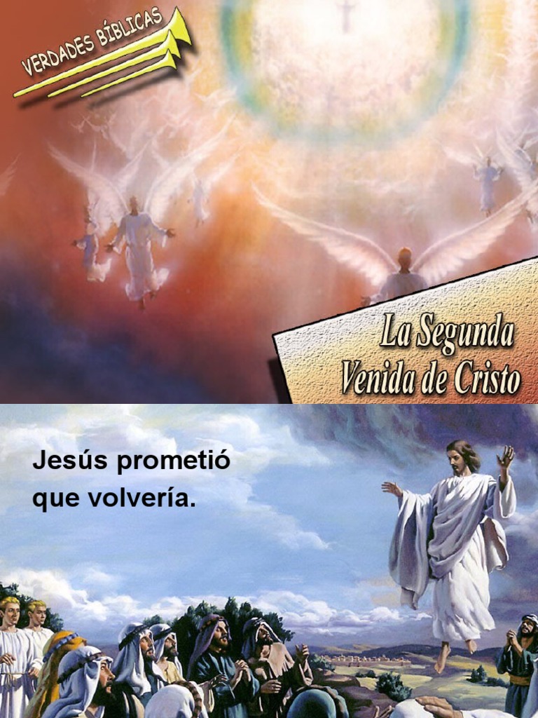 La Promesa de la Segunda Venida de Cristo | PDF | Jesús | Cristo (título)