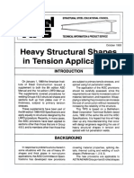1993 - 10 Heavy Structural Shapes in Tension Applications