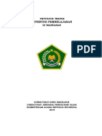 Juknis Supervisi Pembelajaran Di Madrasah PDF