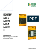 Isometer®: Iso685-D iso685W-D Iso685-S iso685W-S