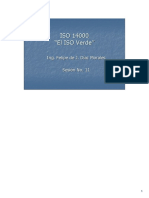 Norma Internacional ISO - 14001 (El ISO Verde)