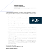 Segundo Posicionamiento Del Claustro de Psicobiología y Neurociencias, Licenciatura y Posgrado. 2020-03-05. Fac Psicología UNAM