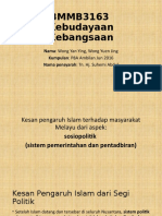 Kesan Pengaruh Islam Terhadap Politik