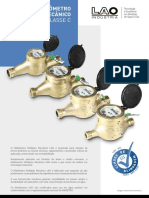 Hidrômetro Multijato Mecânico - Classe C PDF