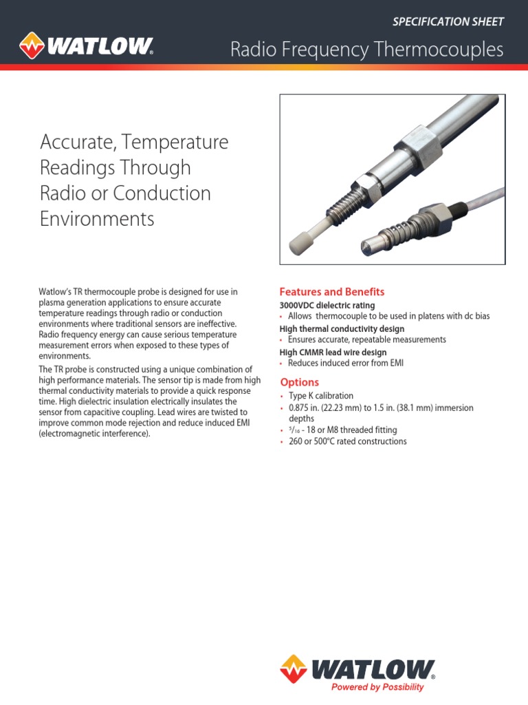Accurate, Temperature Readings Through Radio or Conduction Environments
