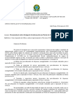 Ofício-Circular CGU-PB Nº 82-2020 - Recomendação Sobre Divulgação de Informações Nos Portais Da Transparência