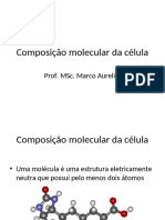 Composição molecular da célula