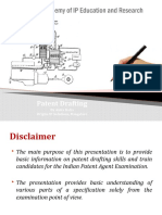 Basics of Patent Drafting