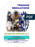 TR - Auto Servicing NC II.doc