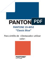 PANTONE 19-4052 "Classic Blue"