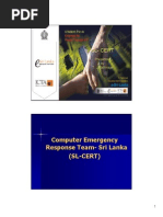 Computer Emergency Response Team - Sri Lanka (SL - Cert)