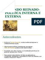 Segundo Reinado: política interna e externa do Brasil