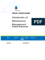 Modul 1 Pemeliharaan