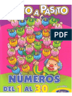 Pasito A Pasito Aprendo Los Números Del 1 Al 30-Me PDF