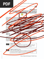 Option 2 The Interrelationship Between Software and Hardware