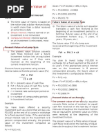 Chapter Two-Time Value of Money: Simple Interest Compound Interest