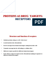 Proteins As Drug Targets: Receptors