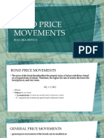 Bond Price Movements: Ruiz, Bea Fritz D
