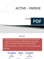 Active - Passive: Compiled By. Agus