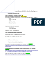 Calibration Management System (CMS) Production Deployment